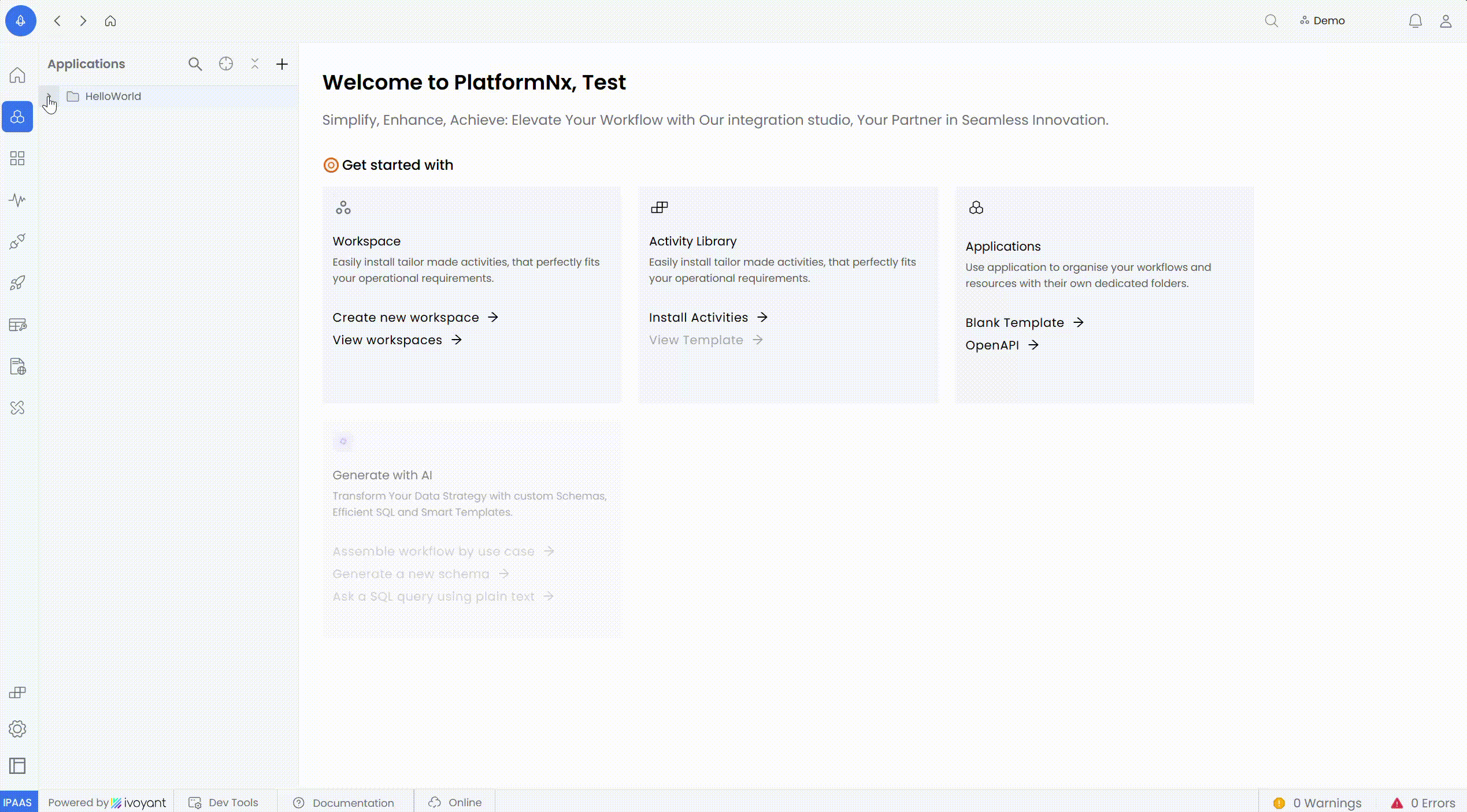 Create Workflow